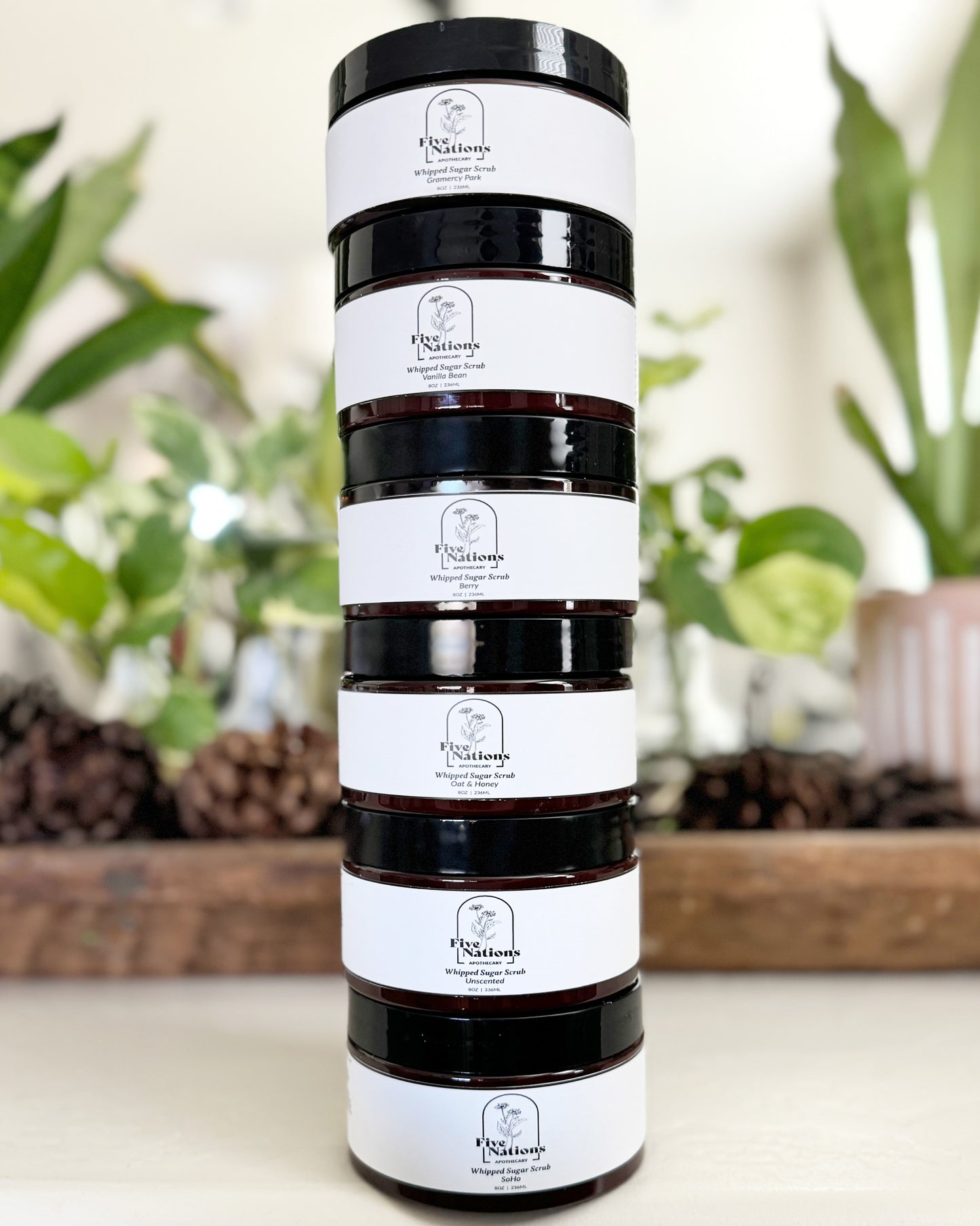 Whipped Sugar Scrubs