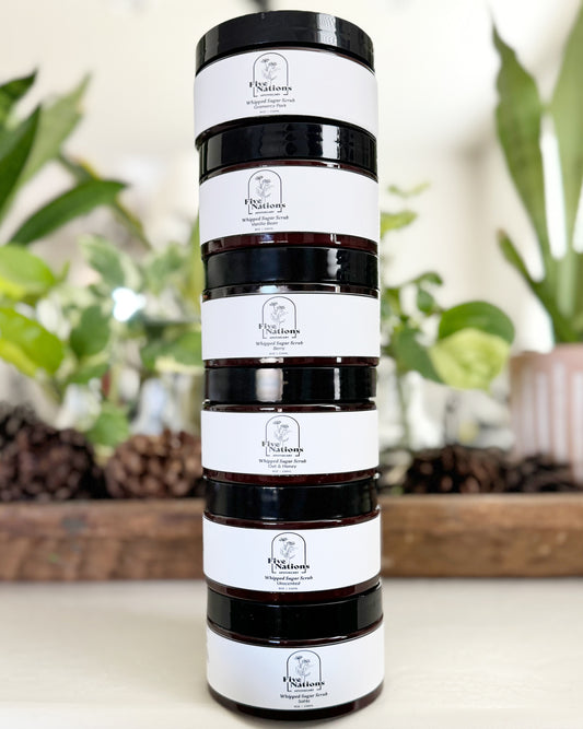 Whipped Sugar Scrubs